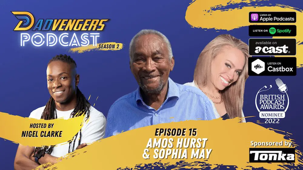 Dadvengers Podcast Ep 15 - Amos Hurst (New Logo)