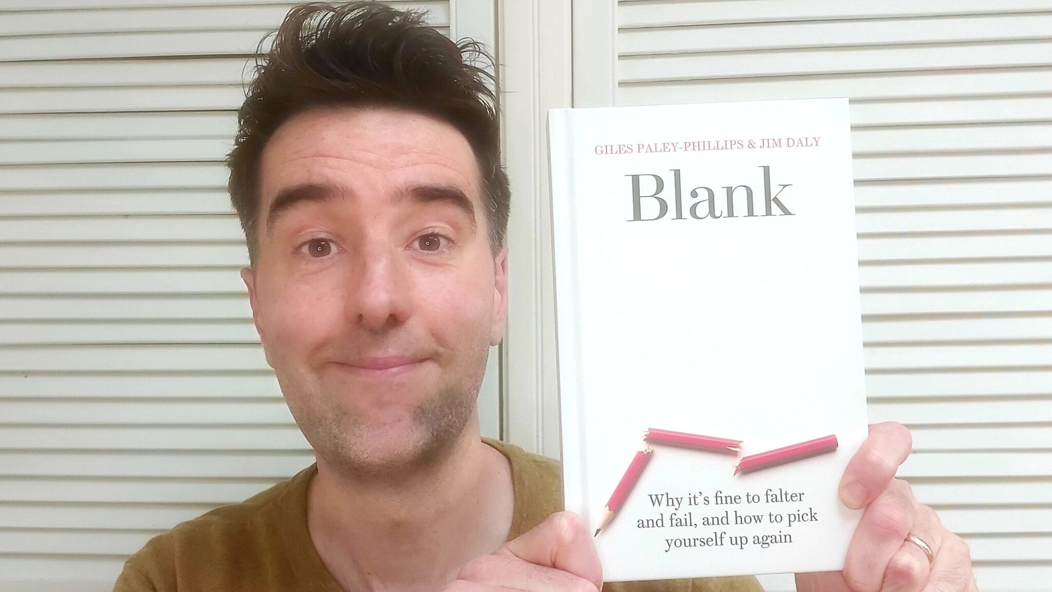 BLANK Book by Jim Daly and Giles Paley-Phillips