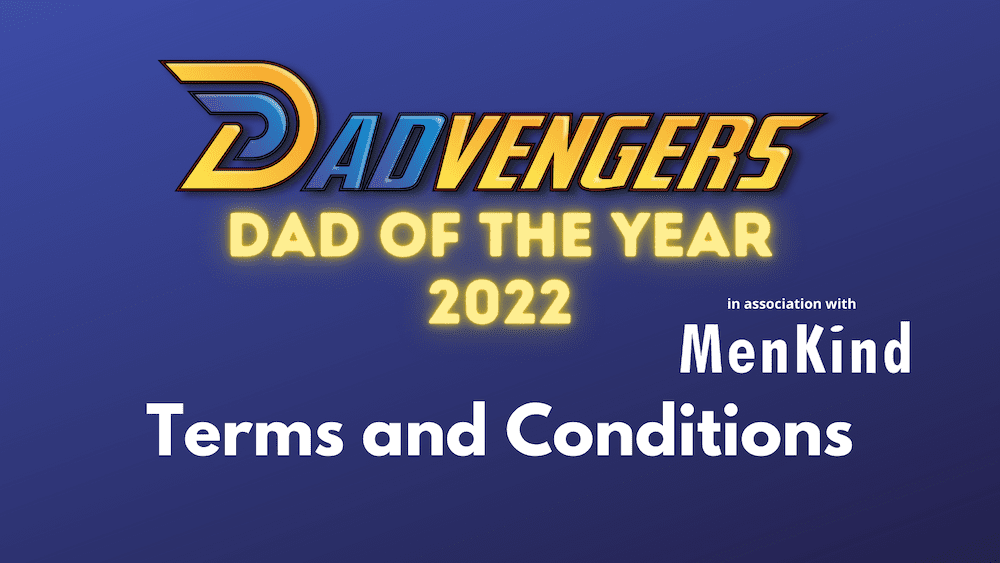 Dadvengers and Menkind Dad of The Year T's & C's (1920 × 1080 px) (1920 × 1080 px)