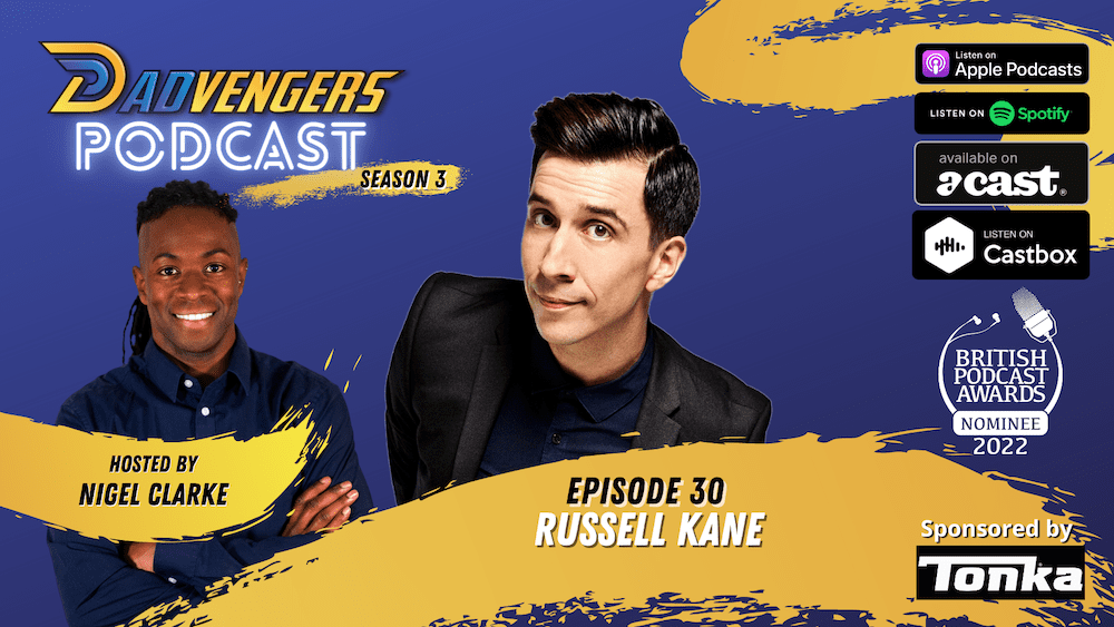 Dadvengers Podcast Ep 30 - Russell Kane (1920x1080)